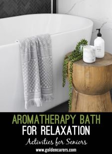 Aromatherapy Bath for Relaxation