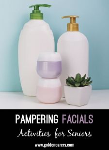 Pampering Facials for Senior Care