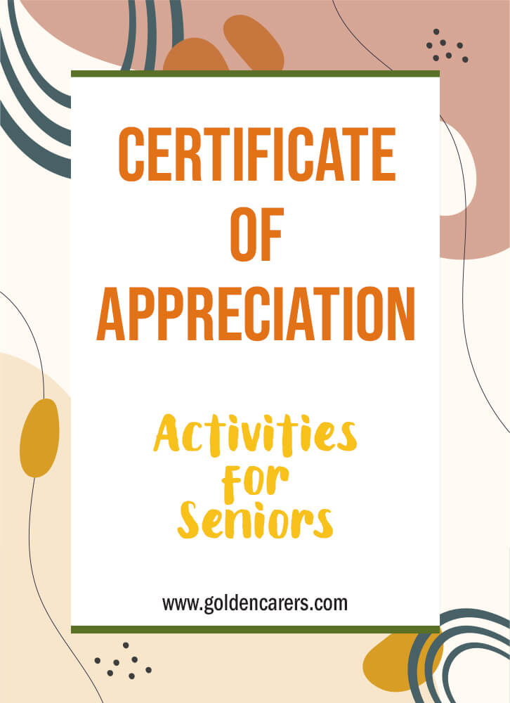 Certificate of Appreciation 1