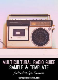 Multicultural Radio Guide Sample & Template