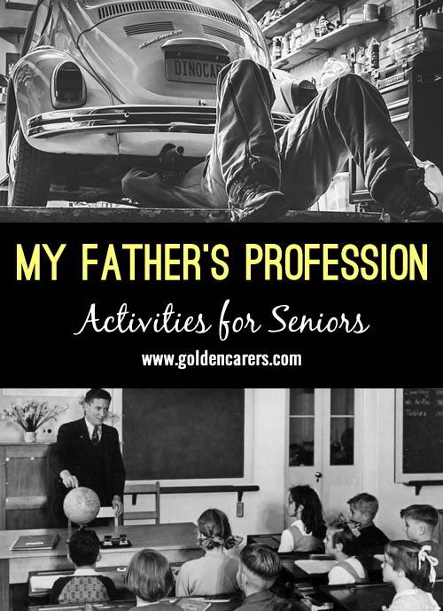 My Father's Profession Game