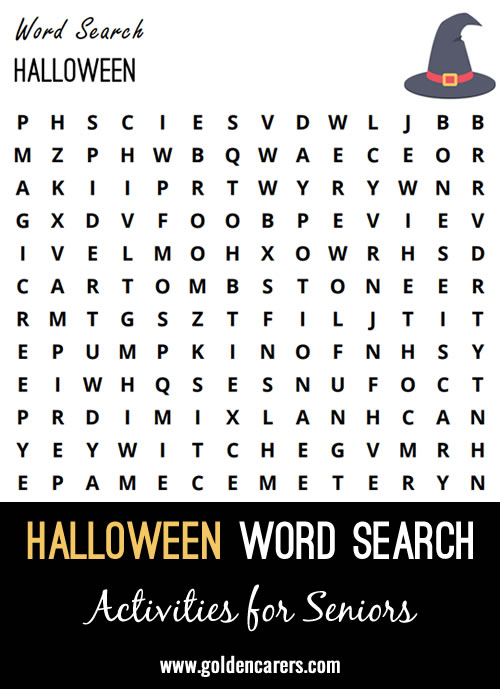 Halloween Find-A-Word