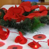 Felt & Crepe Paper Poppies Craft