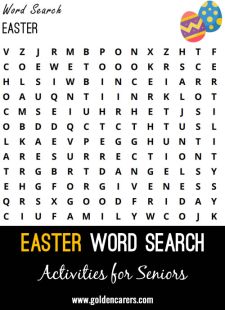 Easter Word Search