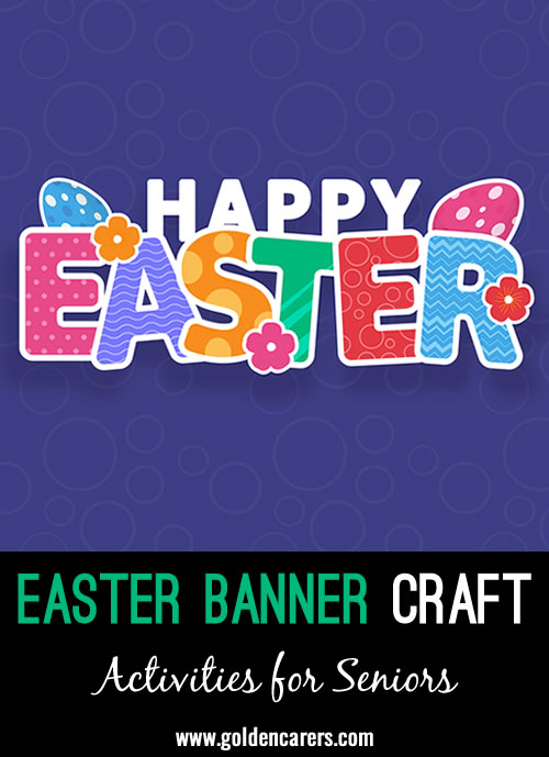 Easter Banner Craft