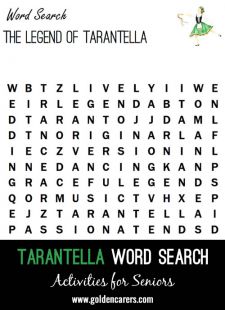 The Legend of Tarantella Word Finder