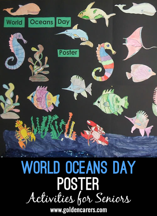 World Oceans Day Poster