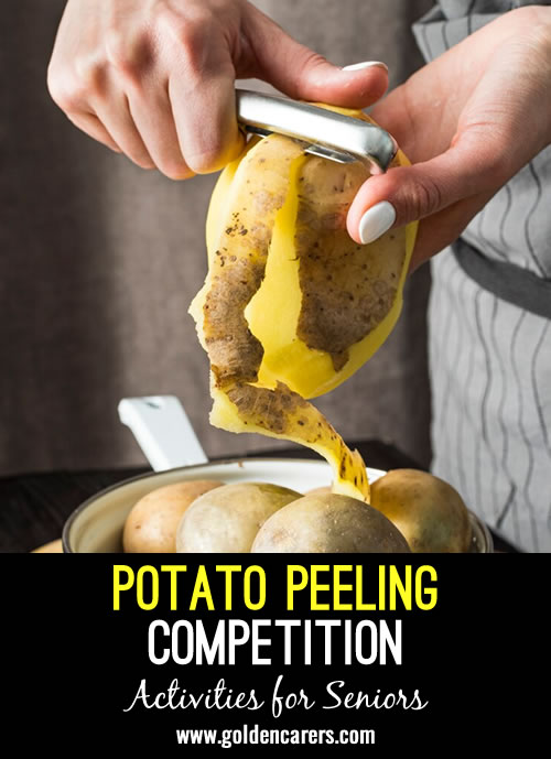 Potato Peeling Competition