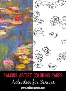 Monet Water Lillies Recreation