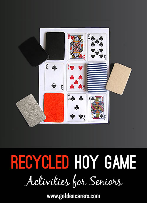 Recycled Hoy Game