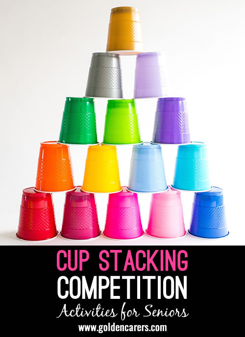 Cup Stacking Competition