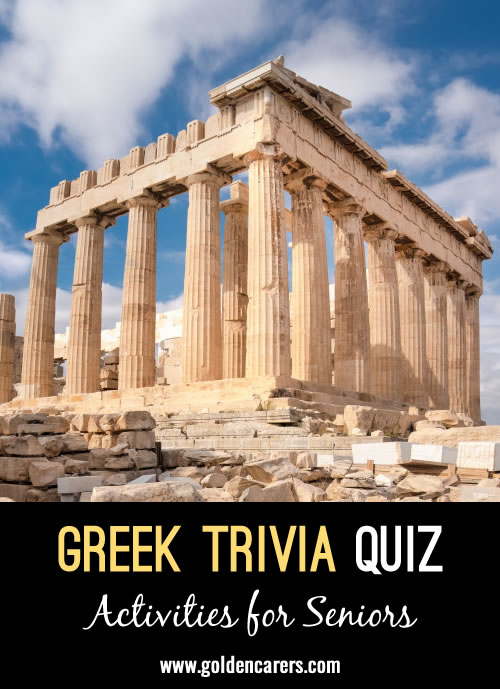 Greek Trivia Quiz