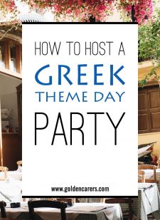 How to Host a Greek Theme Day Party