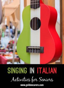 Singing in Italian