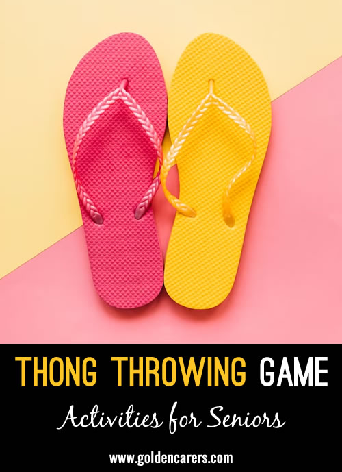 Thong Throwing Game