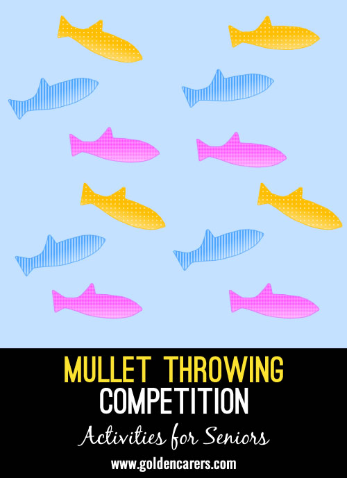 Mullet throwing Competition