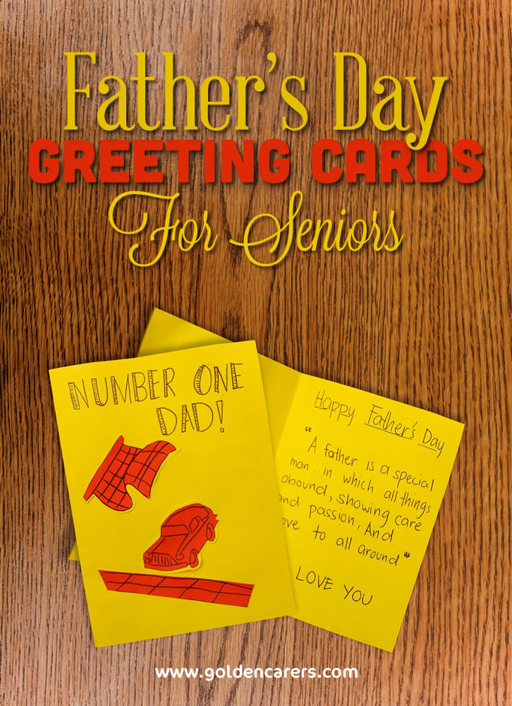 Greetings Cards for Fathers Day 