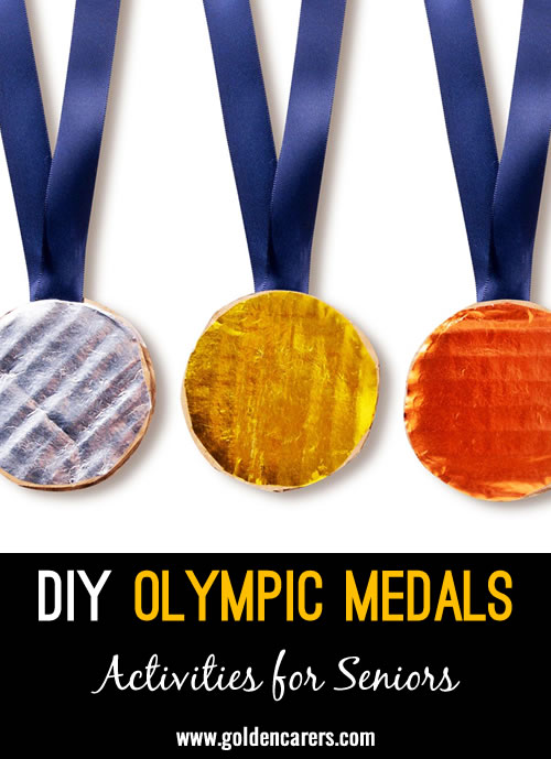 DIY Olympic Medals Craft