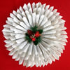 Recycled Book Pages Christmas Wreath