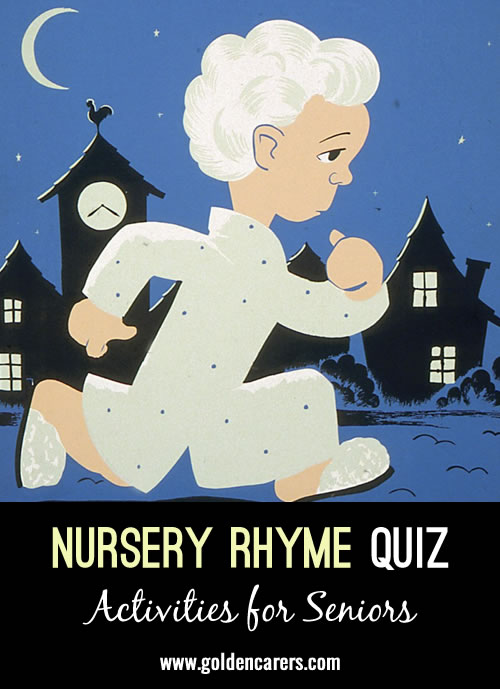 Nursery Rhymes Quiz 1