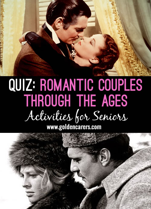 Romantic Couples through the Ages