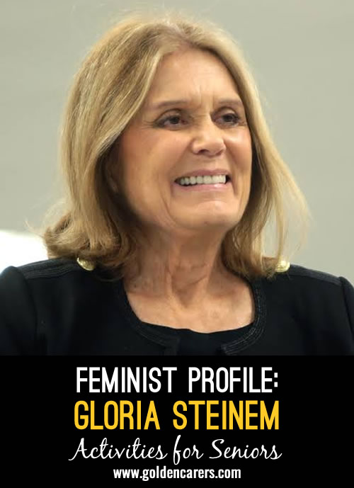 Feminist profile – Gloria Steinem