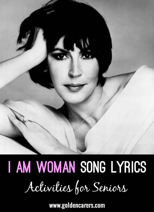 I Am Woman - song lyrics