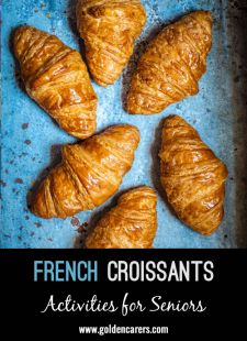 French Croissants for Bastille Day 