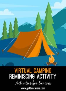 Virtual Camping Reminiscing Activity