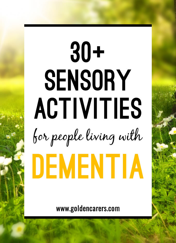 Sensory Stimulation for Dementia Care