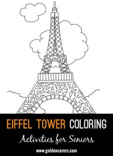 Eiffel Tower Coloring