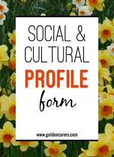 Social & Cultural Profile Form