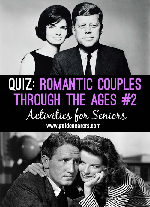 Romantic Couples through the Ages 2