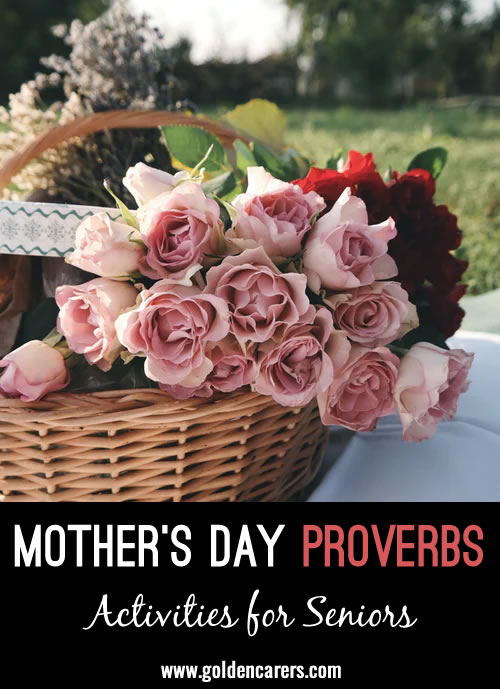 Mother's Day Proverbs from around the World