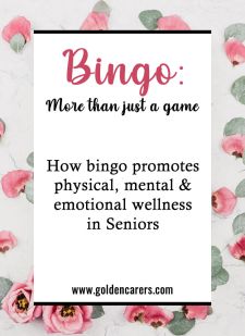 Bingo: Improving Quality of Life for Seniors