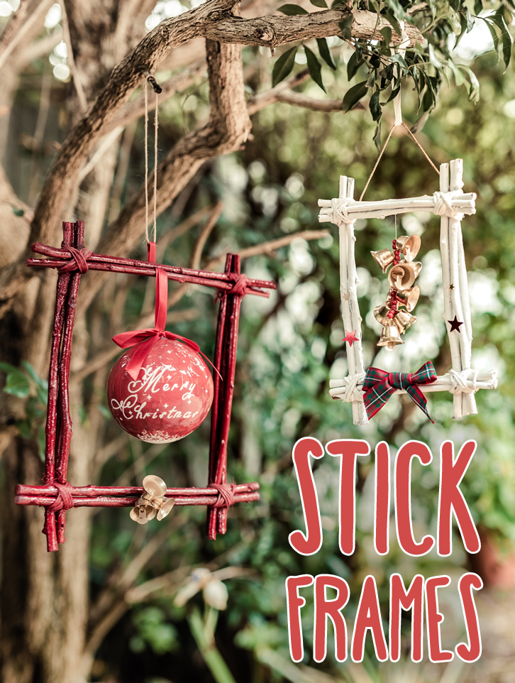 Christmas Stick Frames