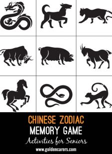 Chinese Zodiac Memory Game