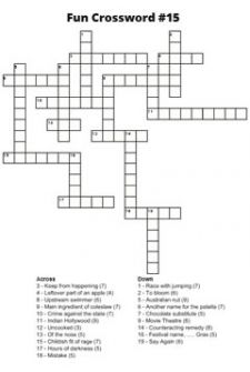 Fun Crossword #15