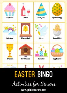 Easter Bingo for Senior Care