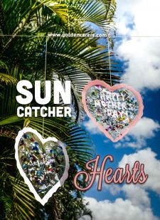 Sun-catcher Hearts