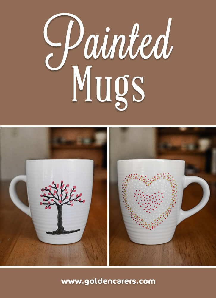 DIY Painted Mugs