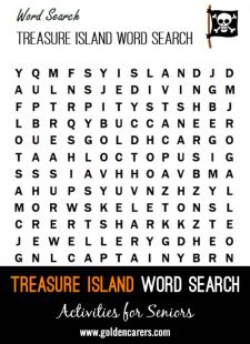 Treasure Island Word Search