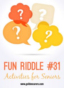 Fun Riddle 31