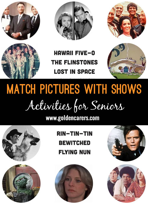 Match Pictures with Shows