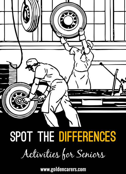 Spot The Differences - Mechanic