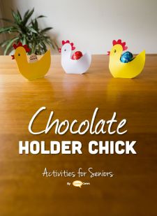 Chocolate Holder Chick