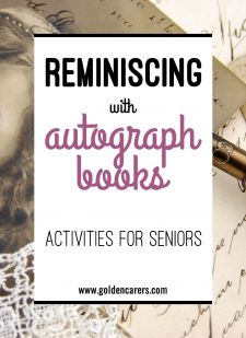 Down Memory Lane with Autograph Books