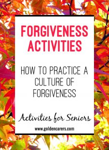 Forgiveness Activities