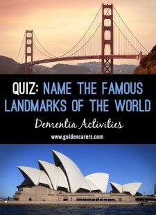 Matching Activity - Famous Landmarks of the World