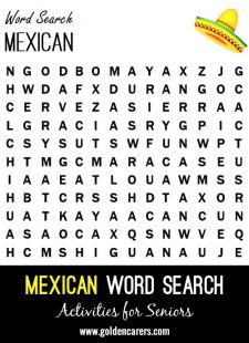 Mexican Word Search 2